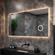 Badkamerspiegel - 160x80cm - Frameloos