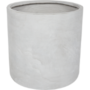 MESSENE - Bloempot - Lichtgrijs - 51 cm - Klei-vezelmengsel