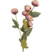 Clayre & Eef Kunstbloem 10x10x63 cm Roze Kunststof