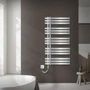 Badkamerradiator Iron EM 600x1200 mm chroom met verwarmingselement 120...