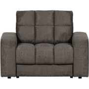 WOOOD Second Date Fauteuil - Structure Velvet - Mountain