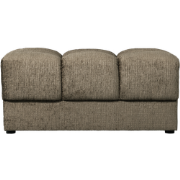 WOOOD Second Date Hocker - Structure Velvet - Bonsai