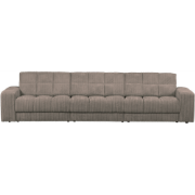 WOOOD Second Date 3-zits Bank - Grove Ribstof - Mud