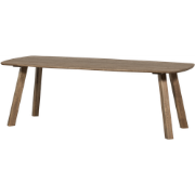 WOOOD Tablo Eettafel Deens Ovaal 220x100 - Eiken - Bruin