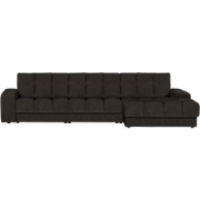 WOOOD Second Date Chaise Longue Rechts - Vintage - Antraciet