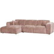 WOOOD Cloud Chaise Longue Bank Links - Chenille - Taupe - 80x280x165
