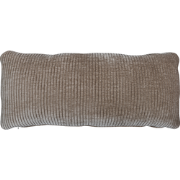 WOOOD Mojo Kussen - Ribstof - Donker Zand - 30x70x10