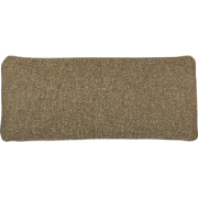 WOOOD Mojo Kussen - Bouclé - Geel/Bruin Melange - 30x70x10