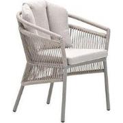 Prato Dining Tuinstoel Taupe/Desert Sand