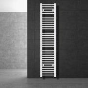 Badkamerradiator Sahara 300x1800 mm Wit recht met zijaansluiting