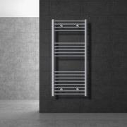 Badkamerradiator Sahara 600x1200 mm chroom recht met zijaansluiting