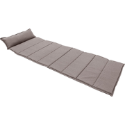 Madison - Oprolbaar Ligbedkussen Panama taupe - Ca. 180x68 cm