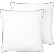 PELISTER - 2x Hoofdkussen hoog - Wit - 80 x 80 cm - Japara