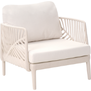 SATURNIA - Tuinstoel - Lichtbeige - Kunststof