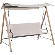 BONAGIA - Schommelbank - Beige - Staal