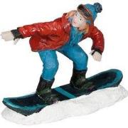 Snowboarding man l5,5xb2,5xh5cm