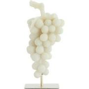 Light & Living - Ornament GRAPE - 14x12.5x30.5cm - Wit