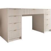 Meubella - Bureau Tavares 2 - Wit - 154 cm