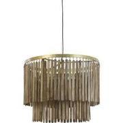 Light & Living - Hanglamp GULARO - Ø60x43cm - Bruin