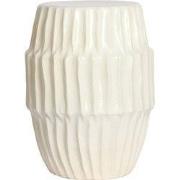 Light & Living - Bijzettafel ISILI - Ø40x52cm - Wit