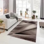 Torino Modern vloerkleed - bruin - 80 X 150 CM