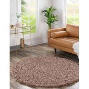 Candy Shaggy Rond vloerkleed - - 120 X 120 ROND CM