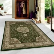 Bukhara Klassiek Groen vloerkleed - Oosters Motief - 240 X 340 CM