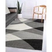 Belos Modern Grijs vloerkleed - Designer - 120 X 160 CM