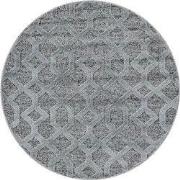 Sofia Modern Grijs Rond vloerkleed - - 200 X 200 CM