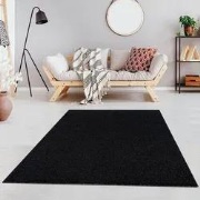 Liam Effen Antraciet vloerkleed - - 120 X 170 CM