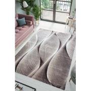 Jaden Modern Bruin vloerkleed - Laagpolig - 200 X 290 CM