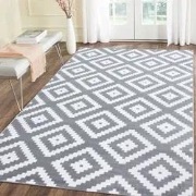 Marlon Modern Grijs vloerkleed - Boho - 120 X 170 CM