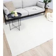 Wollen vloerkleed - Serenity Handgeweven - Crème - 160 X 230 CM