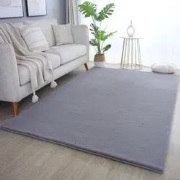 Teresa Hoogpolig Fluffy Grijs vloerkleed - - 120 X 170 CM