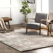 Wasbaar vloerkleed - Solid Beige - 160 X 230 CM