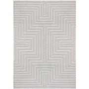 Cara vloerkleed - Labyrinth Modern Japandi - Zilver - 80 X 250 CM