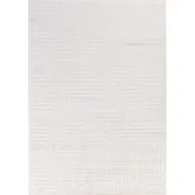 Cara vloerkleed - Cubico Modern Japandi - Crème - 80 X 250 CM