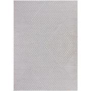 Cara vloerkleed - Intersecto Modern Japandi - Zilver - 120 X 170 CM