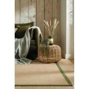 Kira vloerkleed - Jute - Laagpolig - Visgraatpatroon Modern - Naturel ...