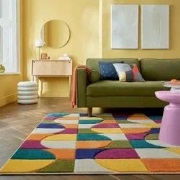 Kleurrijk vloerkleed - Chacha Meerkleurig - 120 X 170 CM