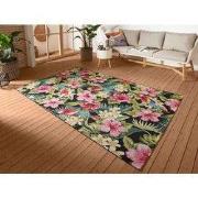 Binnen- En Buitenkleed - Tropical Flowers Multicolor - 200 X 285 CM