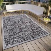 Buitenkleed - Telu Grijs/Antraciet - 190 X 290 CM