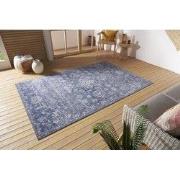 Vintage Binnen- En Buitenkleed - Alexandria Blauw - 120 X 170 CM