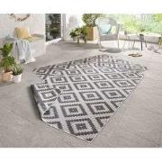 Binnen & Buiten Omkeerbaar vloerkleed - Malta Grijs/Crème - 240 X 340 ...