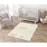 Laagpolig Vloerkleed Theora - Dino Avontuur - Kinderkamer - creme - 20...