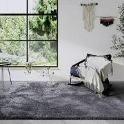 Hoogpolig vloerkleed - Olaf - Shaggy - Grijs - 80x150 cm