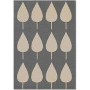 Kindervloerkleed Adventures - Lovely Leaves - Blauw / Creme - 120x170 ...