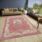 Vintage / Klassiek vloerkleed Gobelin Design - Asmaa - Roze / Beige - ...