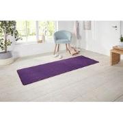 Loper Laagpolig Effen Uni Vloerkleed - Nasty - Paars - 80x300 cm