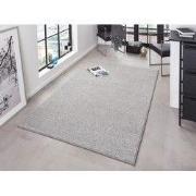 Laagpolig Velours Vloerkleed - Designer Pure - Grijs - 200x300 cm